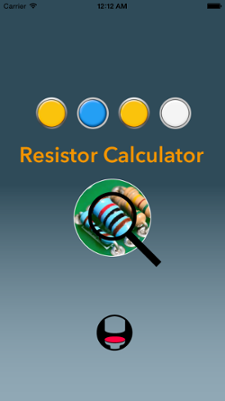 ResistorCalc App Launch Image
